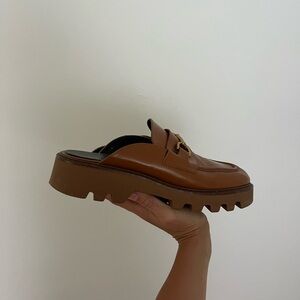 Zara Brown Loafers